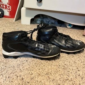 Under Armour Nitro Diablo Rm Black Mens Football Cleats
